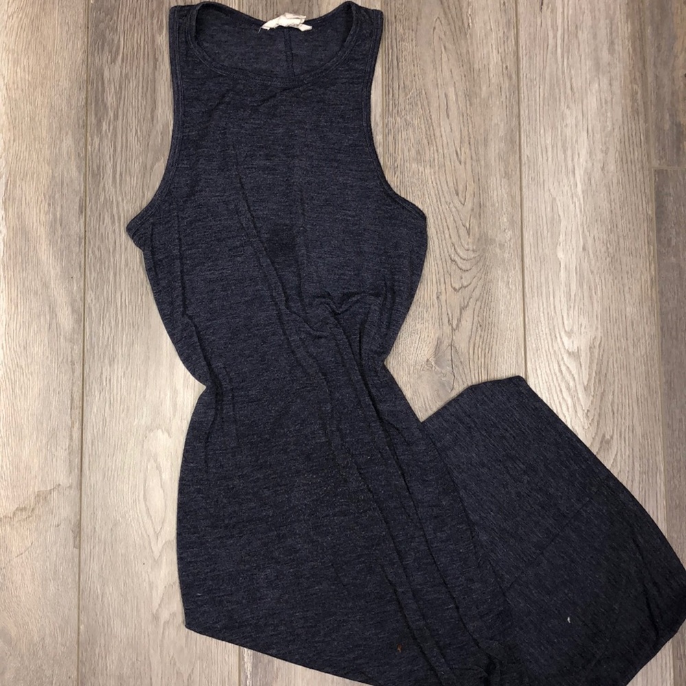 Forever 21 Navy midi dress
